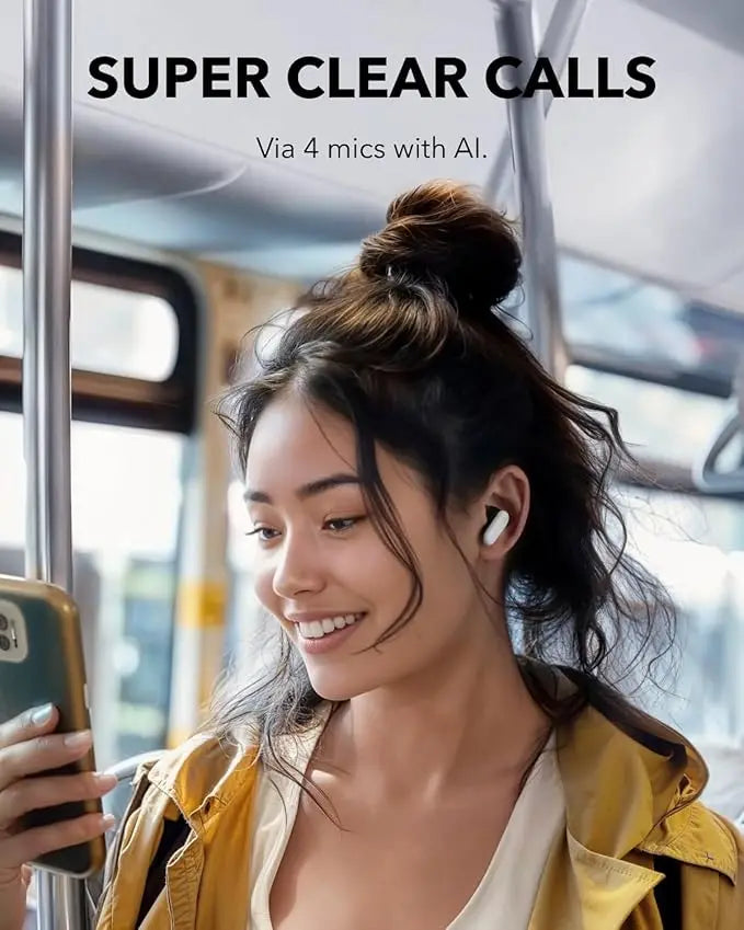 Soundcore P30i by Anker-Powerful Bass Noise Cancelling Earbuds (Refurbished)
