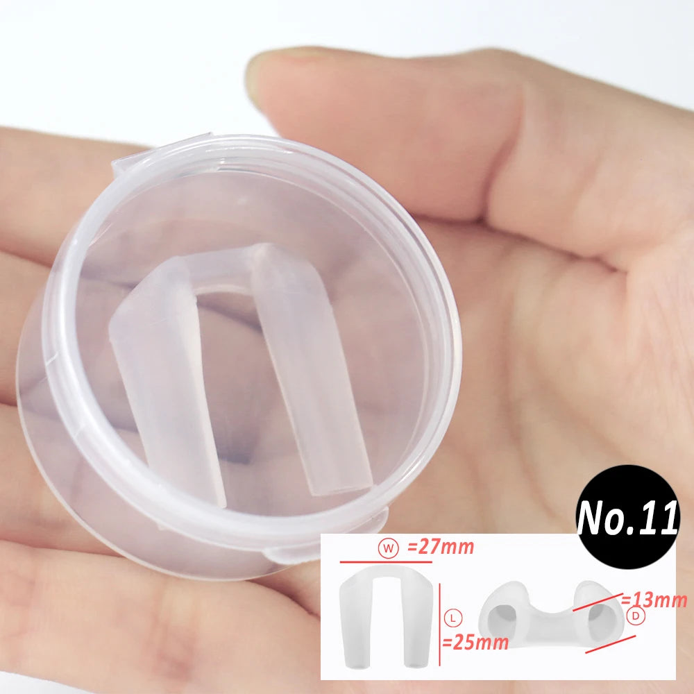 1pc Silicone Nostril Support Rhinoplasty Postoperative Nose Shaping Beauty Noseclip Nose Correction Fixator Adjust