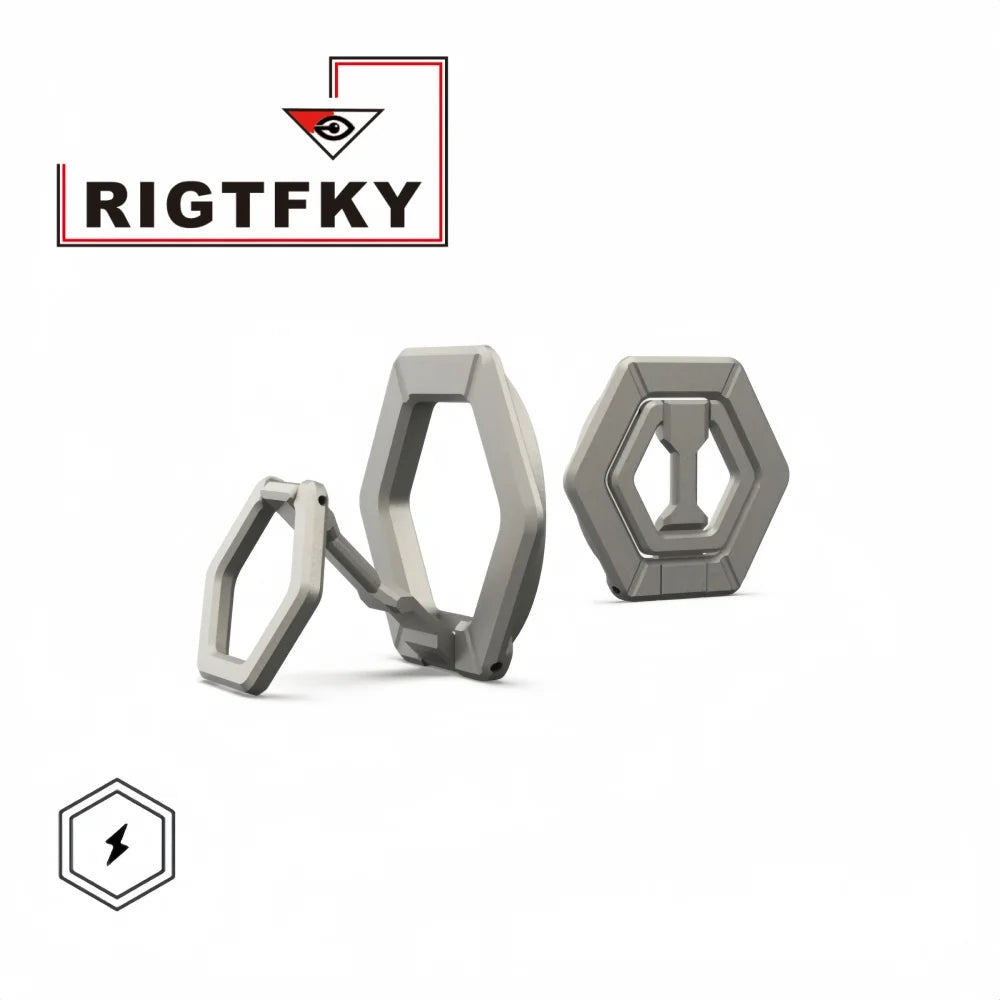 Heavy Duty Metal Rotating Bracket For MagSafe Magnetic Ring Holder Cell Phone Support Car Phone Mount Stand Phone Accessories