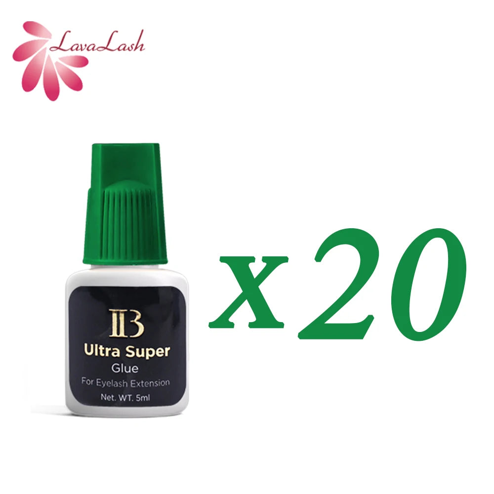 I-Beauty IB Ultra Super Glue for Eyelash Extensions 5ml IB Glue Green Cap False Lash Adhesive Makeup Tools Wholesale Shop