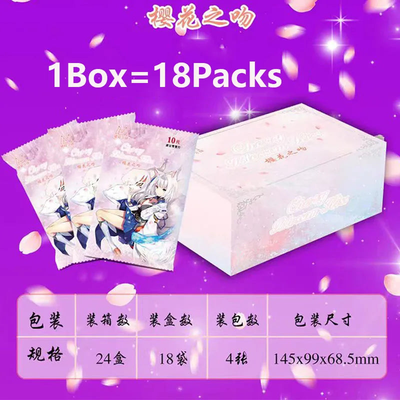 Dream Party Fuka Water Beauty Cool and Exquisite Animation Character Commemorative Pure Desire Style Collection Boys Girls Card