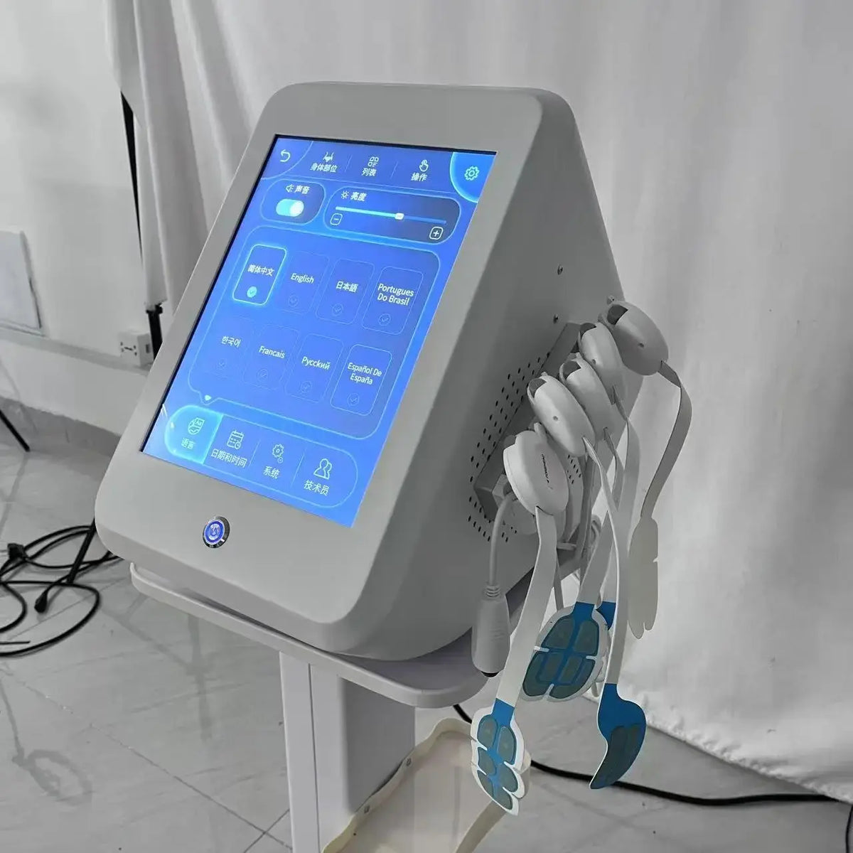 Myoslim RF Face Lifting Beauty Equipment Anti-Aging Device Microcurrent Wrinkle Removal Machine for Skin Tightening And Firming