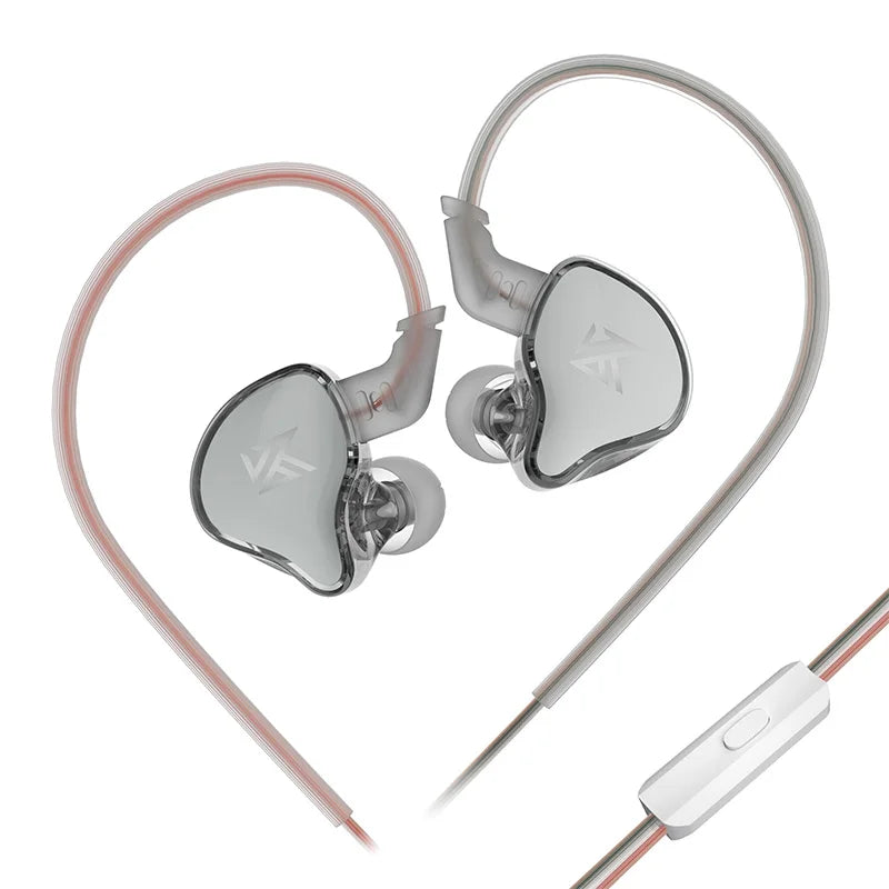 KZ EDCX Earphones Bass Earbuds In Ear Monitor Headphones Sport Noise Cancelling HIFI Headset New Arrival!