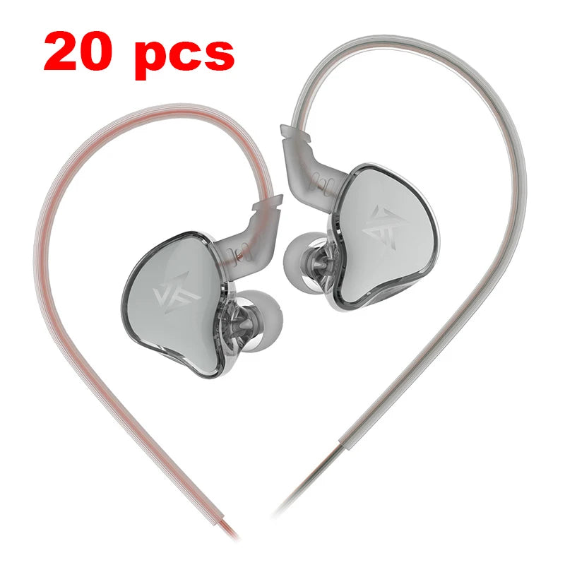 KZ EDCX Earphones Bass Earbuds In Ear Monitor Headphones Sport Noise Cancelling HIFI Headset New Arrival!