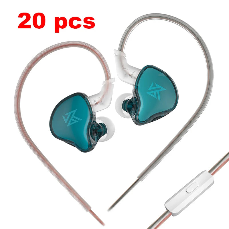 KZ EDCX Earphones Bass Earbuds In Ear Monitor Headphones Sport Noise Cancelling HIFI Headset New Arrival!