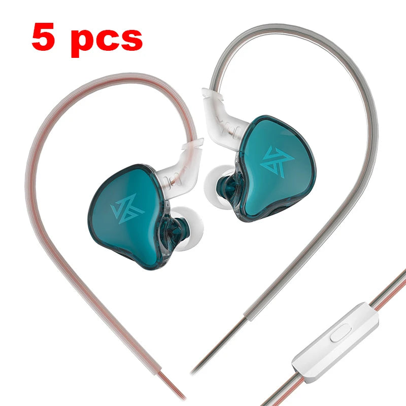 KZ EDCX Earphones Bass Earbuds In Ear Monitor Headphones Sport Noise Cancelling HIFI Headset New Arrival!