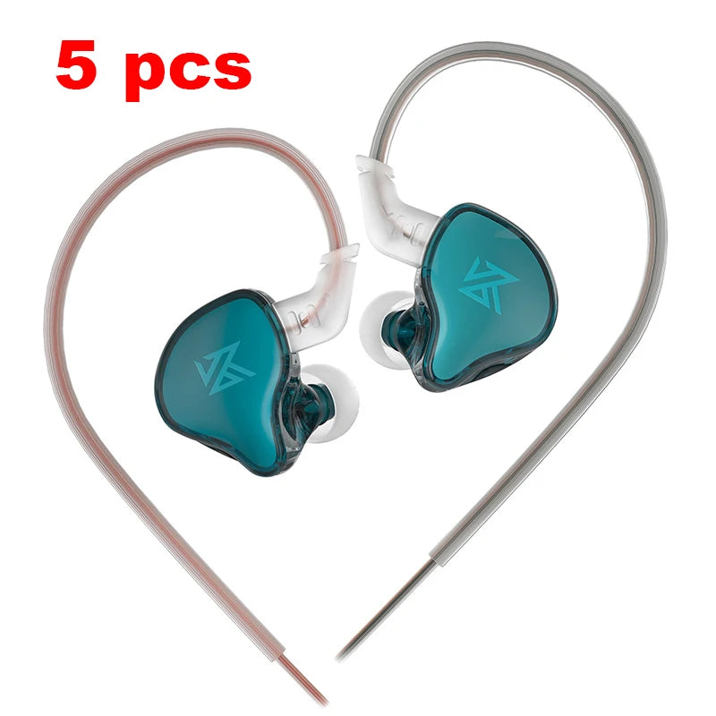 KZ EDCX Earphones Bass Earbuds In Ear Monitor Headphones Sport Noise Cancelling HIFI Headset New Arrival!
