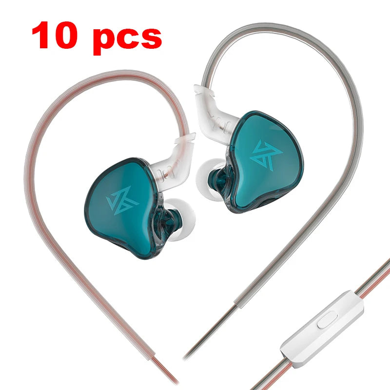 KZ EDCX Earphones Bass Earbuds In Ear Monitor Headphones Sport Noise Cancelling HIFI Headset New Arrival!