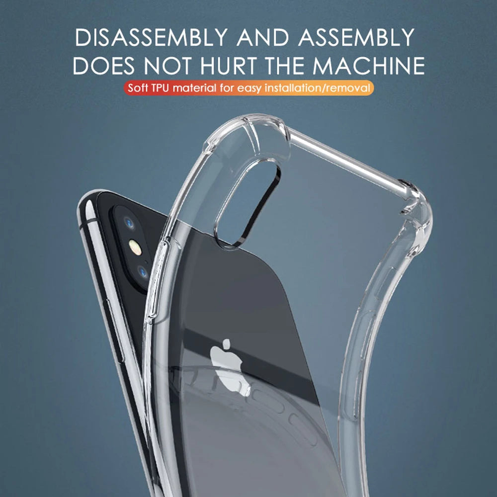 TPU bumper case for iphone 12 mini 11 Pro MAX X XR XS SE 2020 8 7 plus luxury mobile phone accessories fitted bag silicone cases