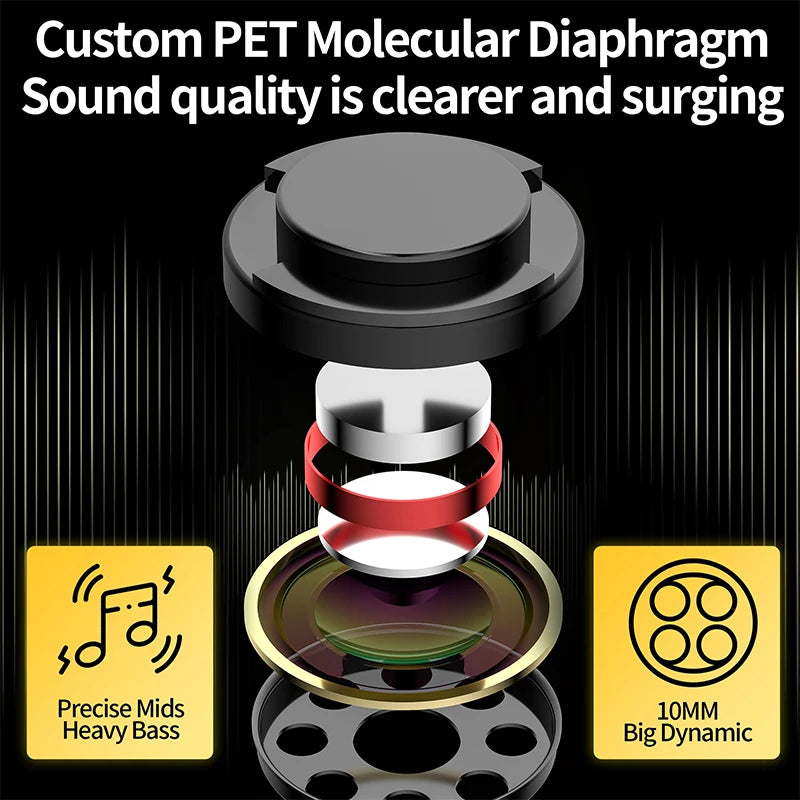 KZ SK10 Pro TWS Bluetooth Wireless 1BA+1DD Hybrid Earphones HiFi Game Earbuds Noise Cancelling Sport Headset Z1 PRO SKS Z3