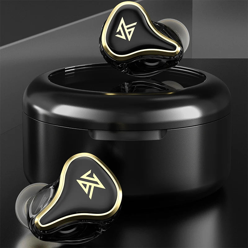 KZ SK10 Pro TWS Bluetooth Wireless 1BA+1DD Hybrid Earphones HiFi Game Earbuds Noise Cancelling Sport Headset Z1 PRO SKS Z3