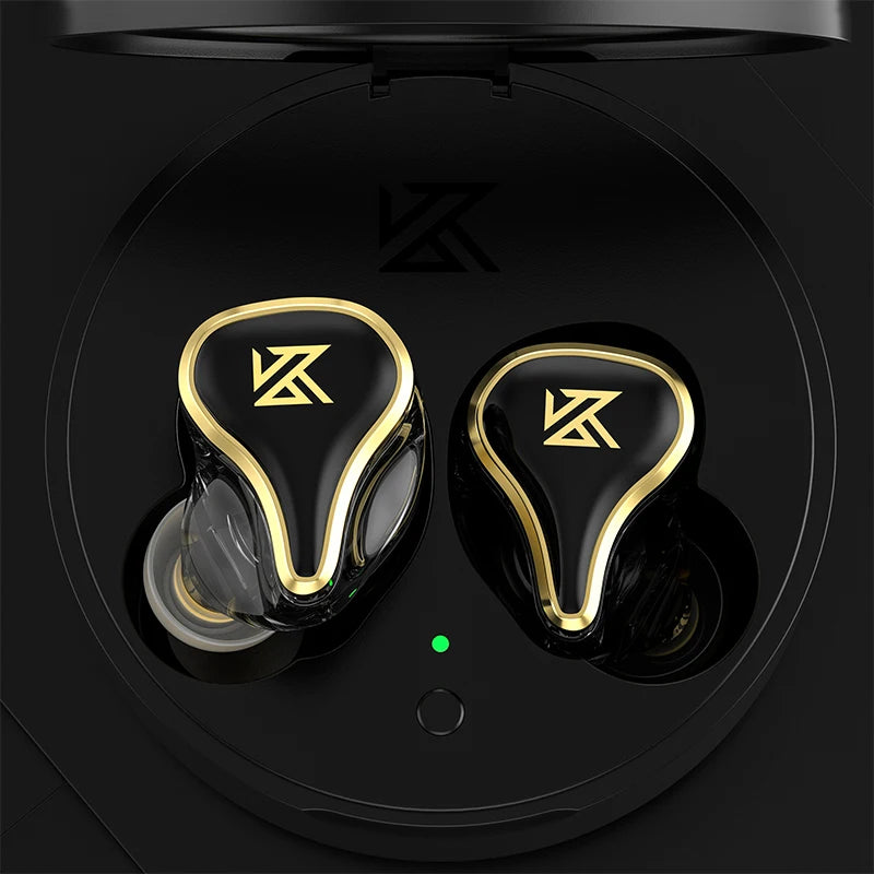 KZ SK10 Pro TWS Bluetooth Wireless 1BA+1DD Hybrid Earphones HiFi Game Earbuds Noise Cancelling Sport Headset Z1 PRO SKS Z3