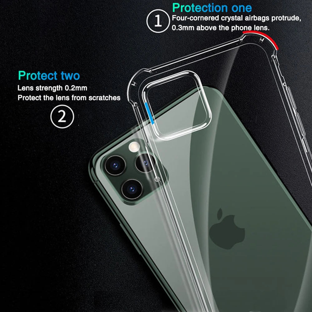 TPU bumper case for iphone 12 mini 11 Pro MAX X XR XS SE 2020 8 7 plus luxury mobile phone accessories fitted bag silicone cases