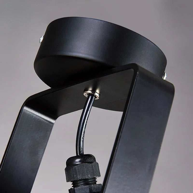 Retro Spot Track Pendant Lights LED Bar Hotel Lamps Kitchen HangLamp Loft Stretch Industrial Vintage De Lighting Fixtures
