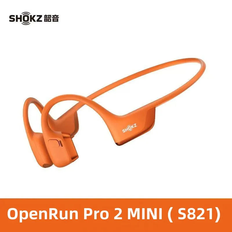 Original SHOKZ OpenRun Pro 2 S820 S821mini Bluetooth Earphones IP55 Waterproof Sports Bone Conduction Headphones Music Earbuds