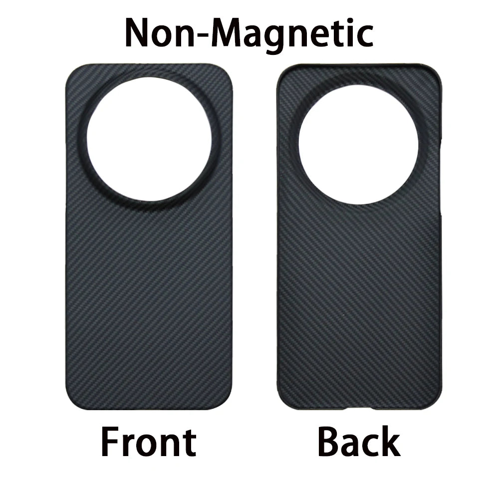 Aramid Carbon Fiber Case for Xiaomi 17 Ultra Cases Ultra-thin Shock-proof Aramid Fiber Cover Protective Shell Phone Accessories
