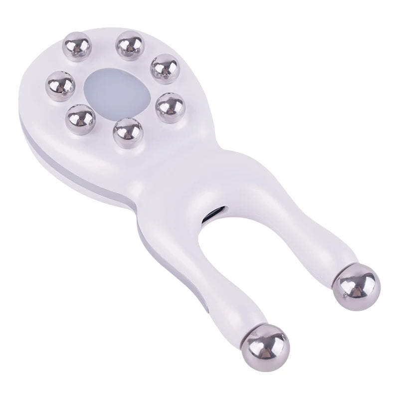 Upgraded Double Ball Roller Face Slimming Device Microcurrent V-Face Beauty Device Massager Lifting and Tightening Removesema