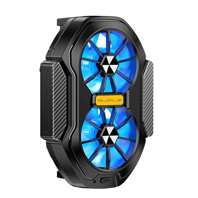 Double Fan Mobile Phone Radiator Phone Cooler For Cell Phone Cooling Cooler Fan Mobile Phone Cooler For Cell Phone Accessories