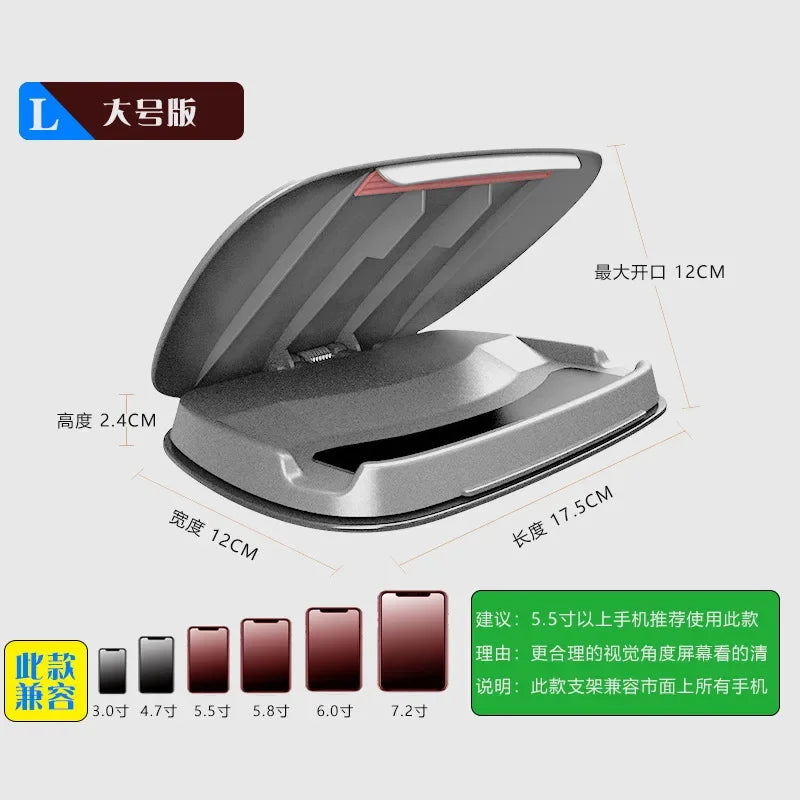 Universal Dashboard Panel Car Phone Holder Clip GPS Mount Stand Display Phone Accessories Support For Iphone Xiaomi Huawei