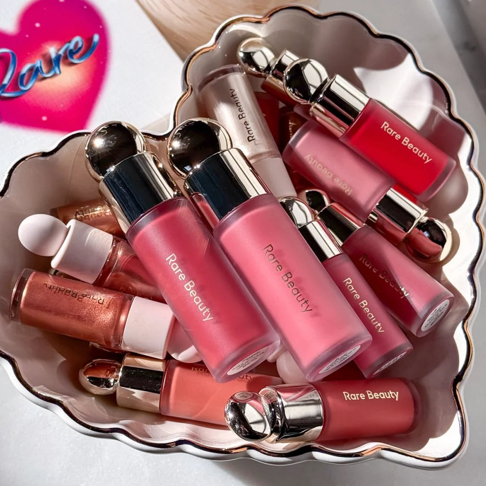 Rare Beauty Soft Pinch Liquid Blush Silky and Glides On Smoothly Long Lasting Plump Makeup Hope Love Virtue Happy Wonder Worth