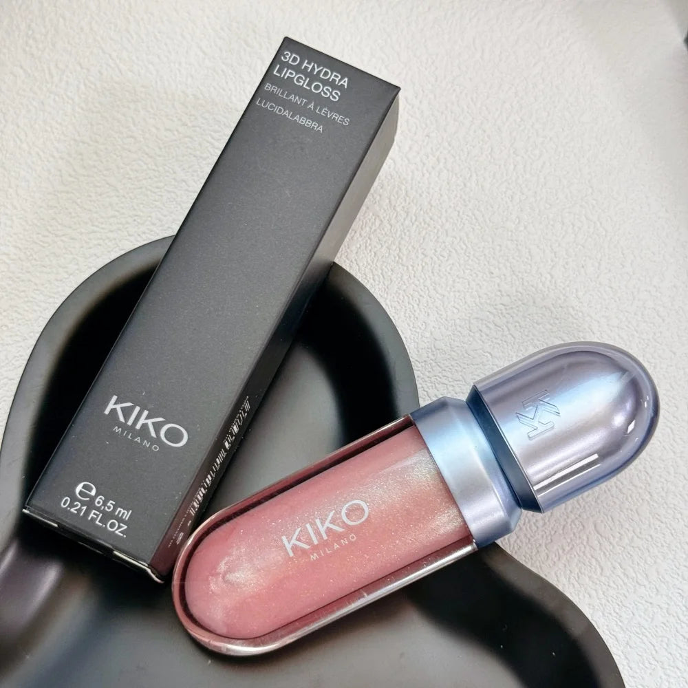 KIKO Milano Long Lasting Oil Control Weightless Wet Dry Powder 3D Hydra Glossy Shine Lip Gloss KIKO Eyeshadow Beauty Makeup Gift