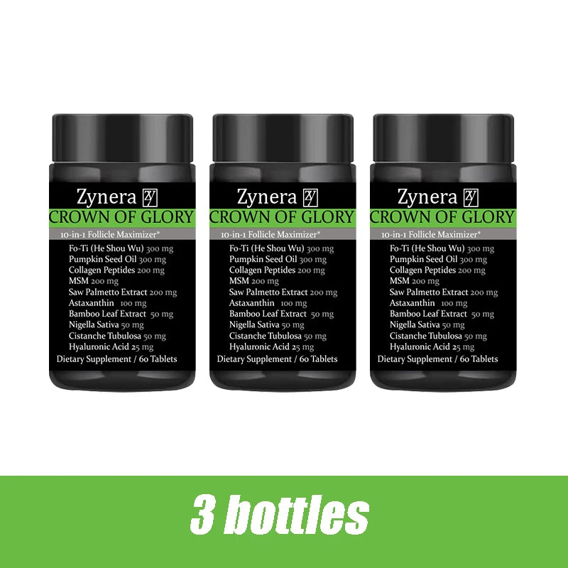 Hair Growth Tablets Multivitamin Supplement with Biotin for Joint  Skin Nail Immune Repair Beauty Health Capsules for Men Women