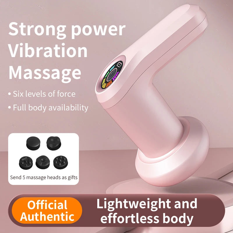 2026 Electric Body Massager Neck Back Shoulder Body Sculpting Machine Cordless Handheld Cellulite Massage Device Beauty Tool