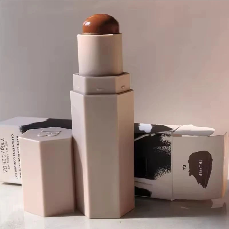 Fenty Beauty Multicolored Lip Gloss Moisturize Plumper Long-acting Lipstick Nude Pink Highlight Powder Contour Stick Makeup Set