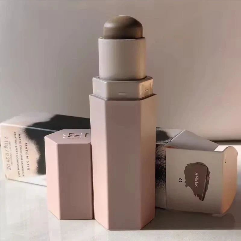 Fenty Beauty Multicolored Lip Gloss Moisturize Plumper Long-acting Lipstick Nude Pink Highlight Powder Contour Stick Makeup Set