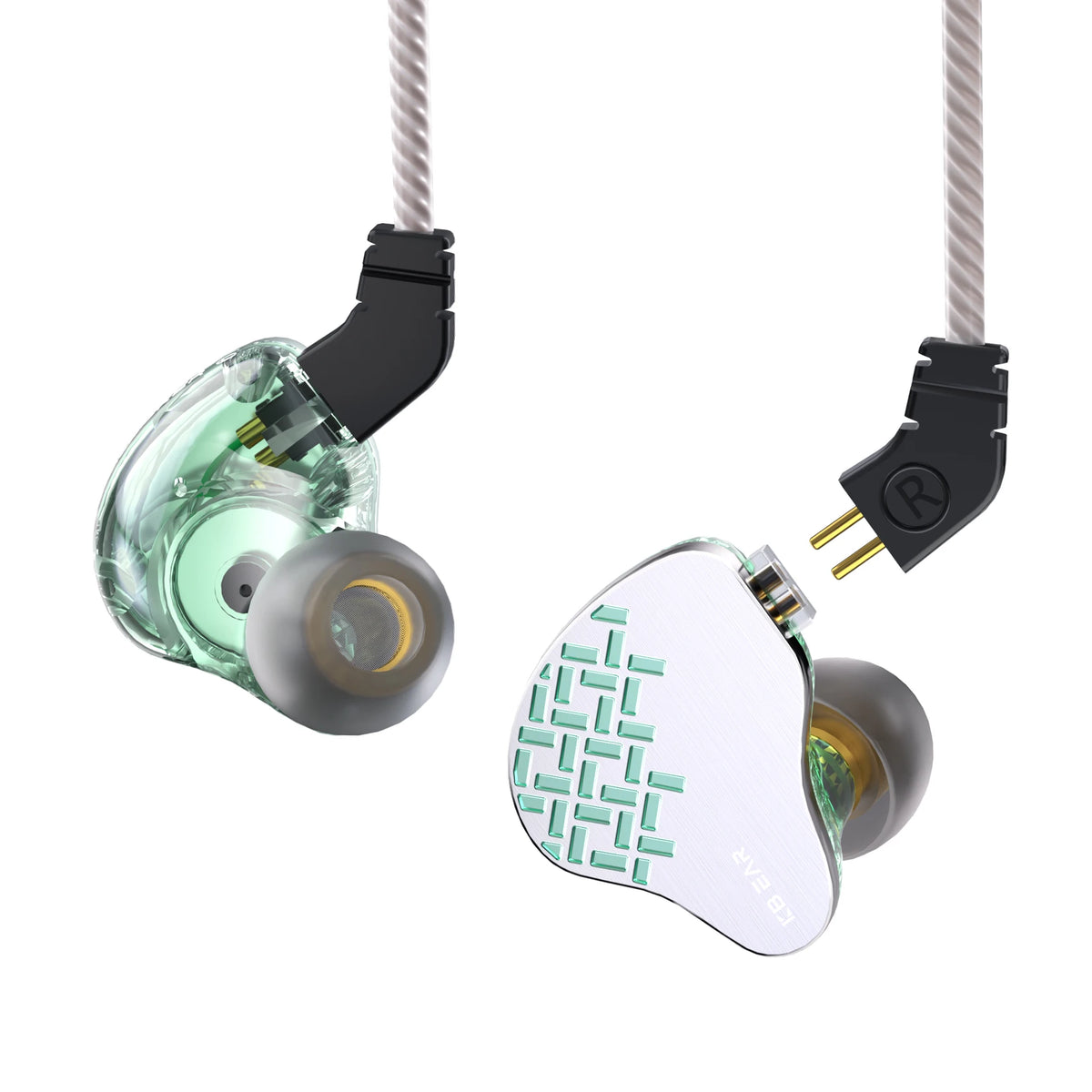 KBEAR Rosefinch HiFi In-ear Headphone OFC Detachable Audio Cable Wired Earphone Monitor Dynamic Music Headset Lark Earbuds IEMs
