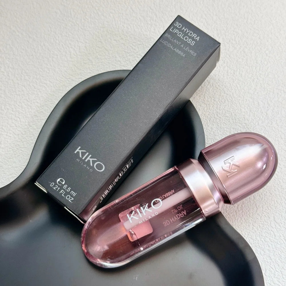 KIKO Milano Long Lasting Oil Control Weightless Wet Dry Powder 3D Hydra Glossy Shine Lip Gloss KIKO Eyeshadow Beauty Makeup Gift