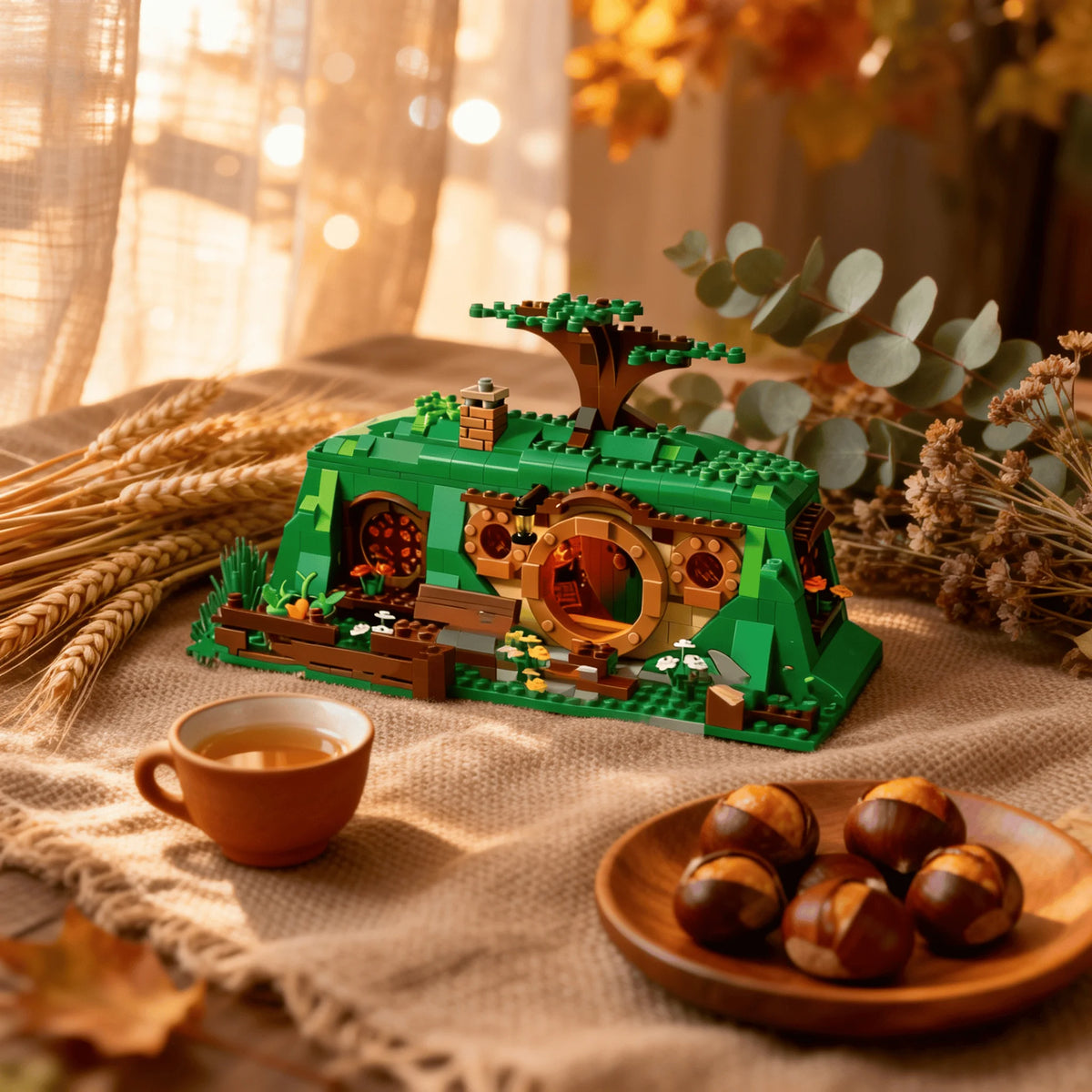 2026 New Model MOC Home Décor Creative Series Treehouse – 659 Pieces – Assembled – Perfect for Holiday Gifts