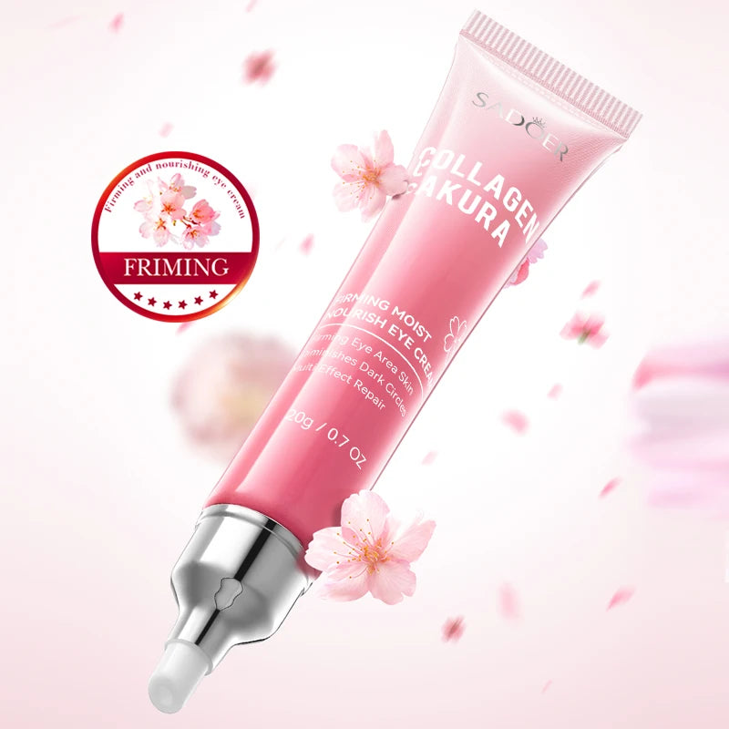 1/3/5/10pcs Sakura Eye Cream Anti Dark Circles Removal Eyes Bags Lifting Firming Moisturizing Eye Creams Beauty Eyes Skin Care