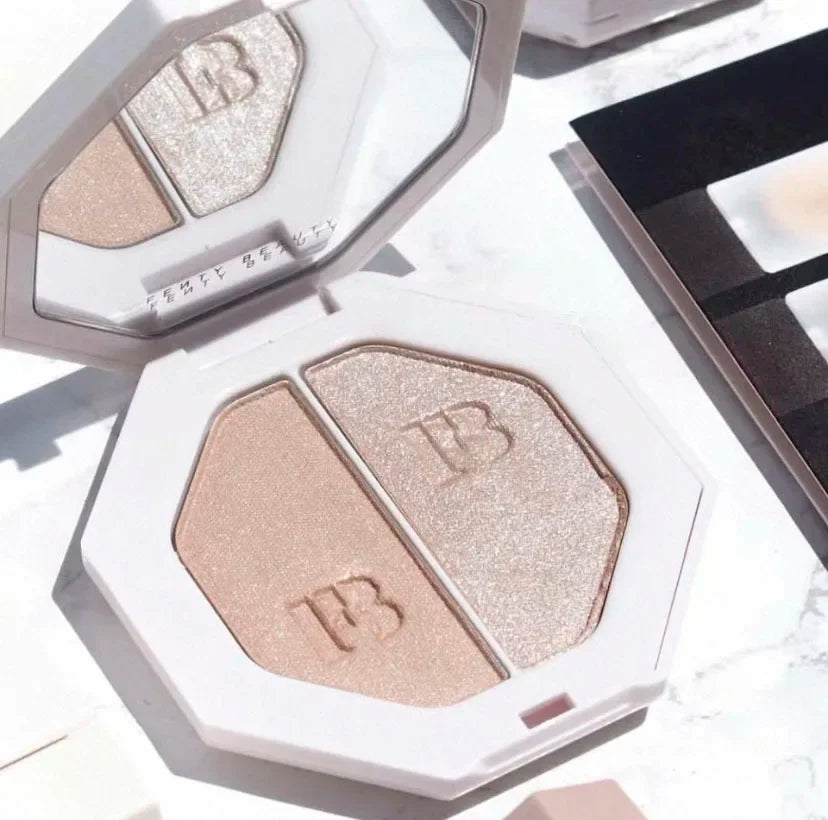 Fashion Fenty Beauty Contour Stick Concealer Facial Matte 3D Diamond Highlight Non Fading Water Gloss Lip Glaze Gloss Cosmetics