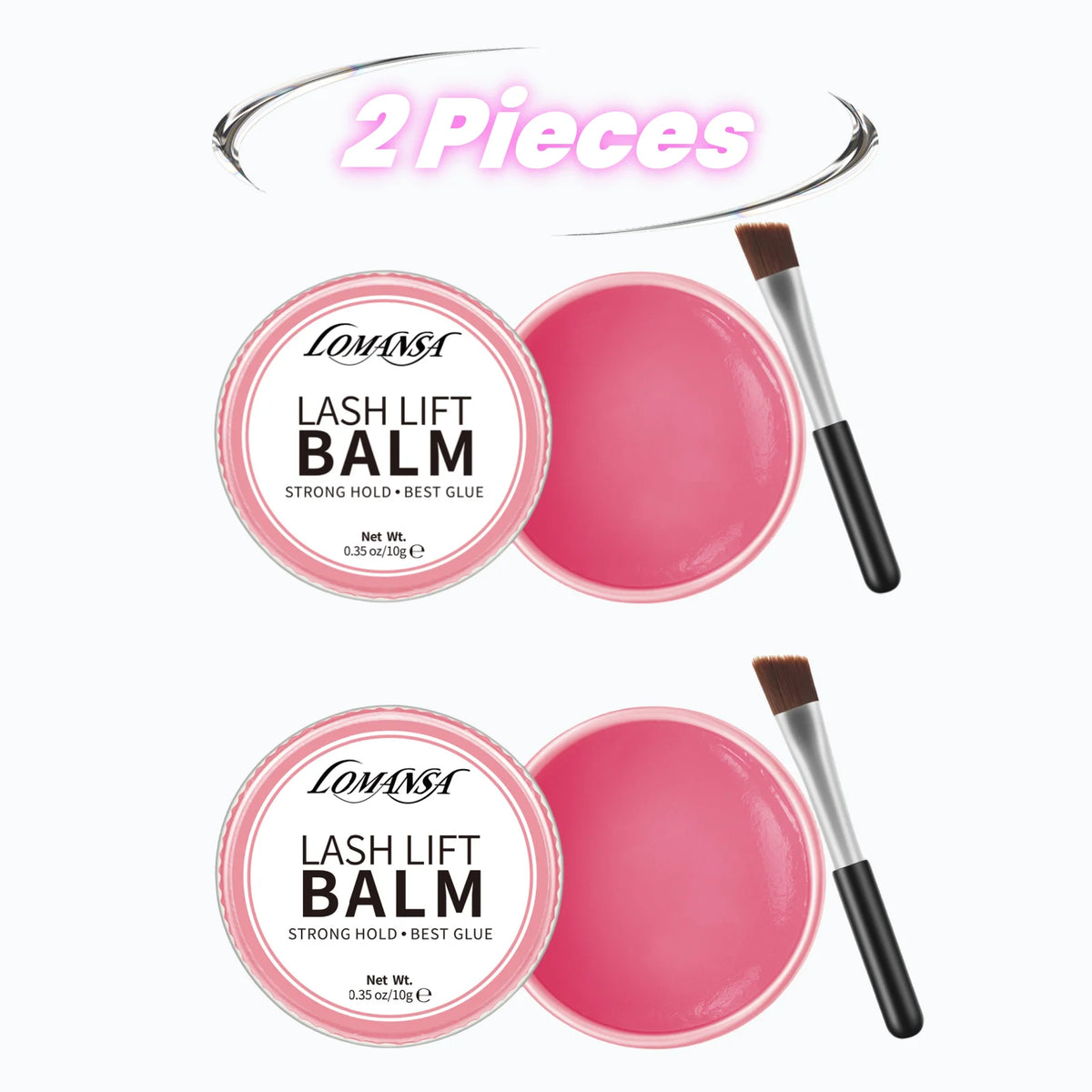 Lomansa Korean 10g Lash Glue Balm For Lash Lifting Fast Fixing Shape Eyelash Brow Lashes Lift Waterproof Wax Beauty Makeup Tools