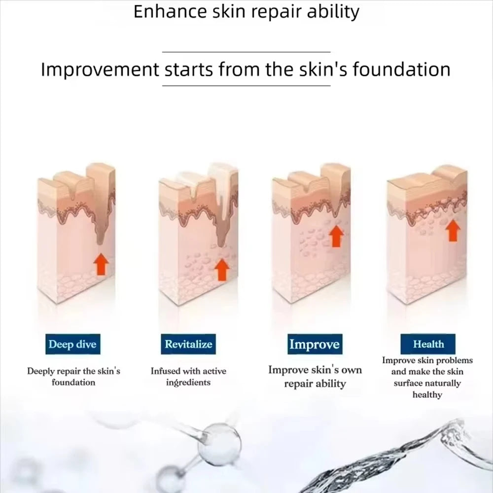 High Quality 100mg GHK-Cu Freeze-Dried Facial Skin Booster Serum Repairs Sensitive Skin Moisturizing Firming Beauty SkinCare