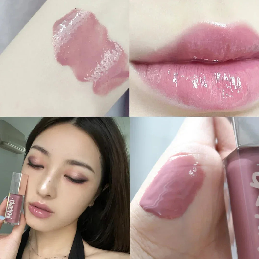 Fenty Beauty Multicolored Lip Gloss Moisturize Plumper Long-acting Lipstick Nude Pink Highlight Powder Contour Stick Makeup Set