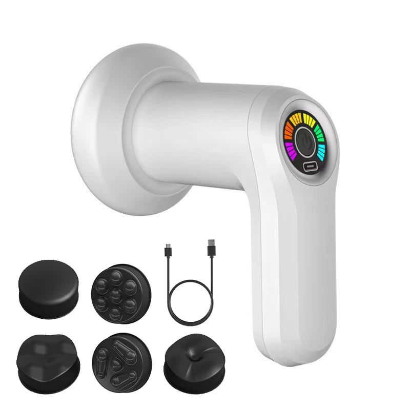 2026 Electric Body Massager Neck Back Shoulder Body Sculpting Machine Cordless Handheld Cellulite Massage Device Beauty Tool
