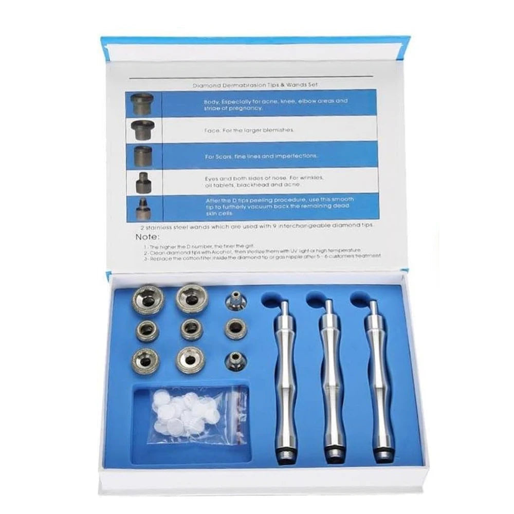 Dermabrasion Tip, Diamond Microdermabrasion Dermabrasion Replacement Beauty Tools Skin Care Diamond Dermabrasion Replacement Tip