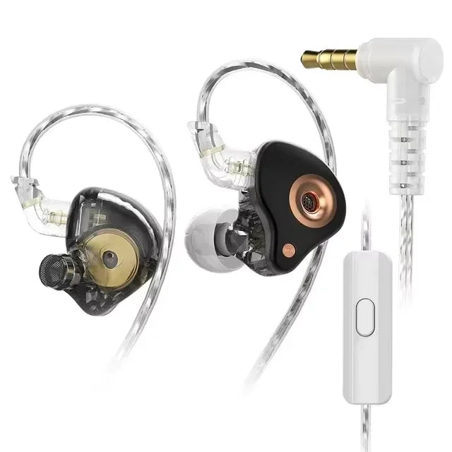 SGOR VENUS Dynamic Earphones HIFI Super Bass In-Ear Monitor Earbuds Sport Noise Cancelling Music Headset