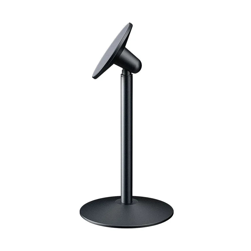 Aluminum Alloy Magnetic Phone Holder 360° Rotating Desktop Stand for IPhone 17 Pro Max/16 Office/Business Use Phone Accessories