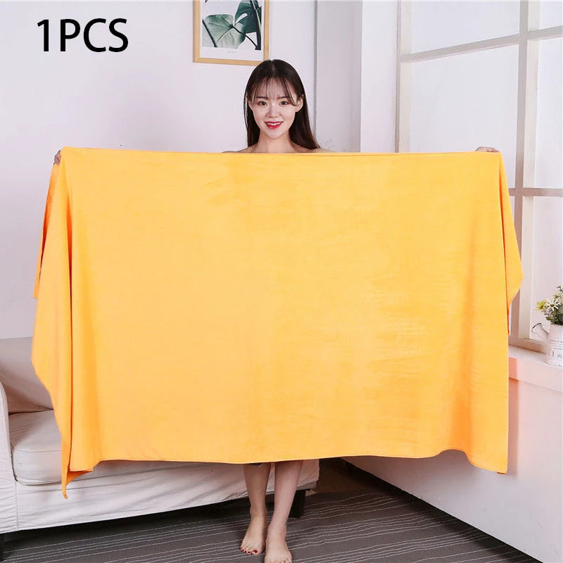 Large Size 180x200cm Thickening Beauty Salons Bath Towels Quick Drying Are Soft Skin Friendly Non Shedding Hotel Massage Towels
