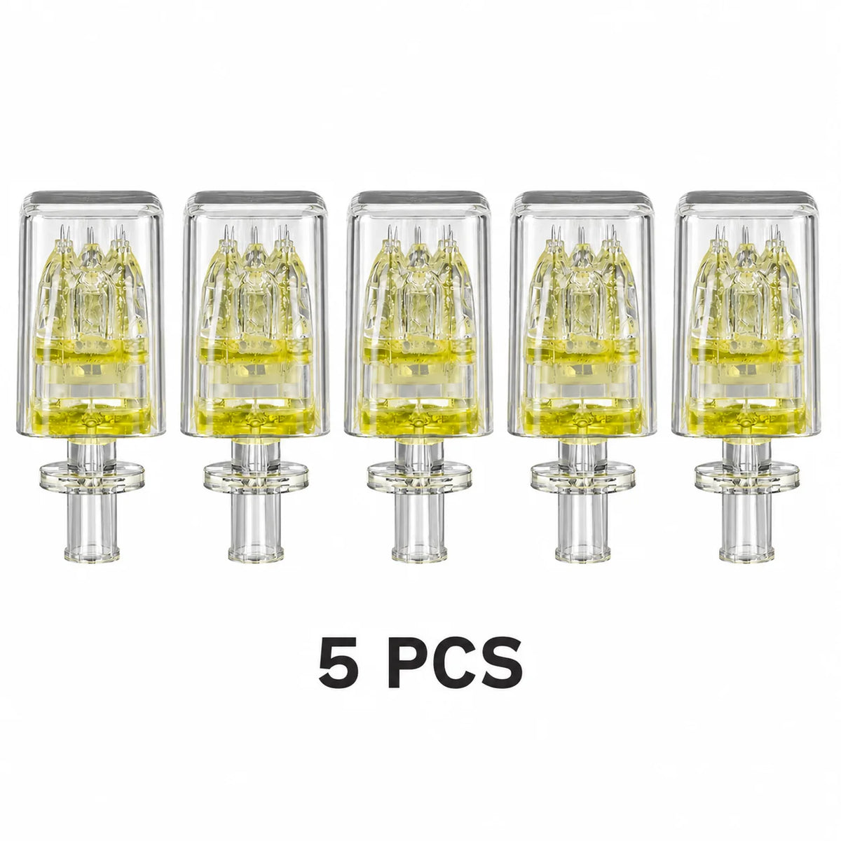 32G 5-Pin PMU Tattoo Needle Cartridges for Permanent Makeup Beauty Machine Stainless Steel Micro Shading Needles 5/10Pcs