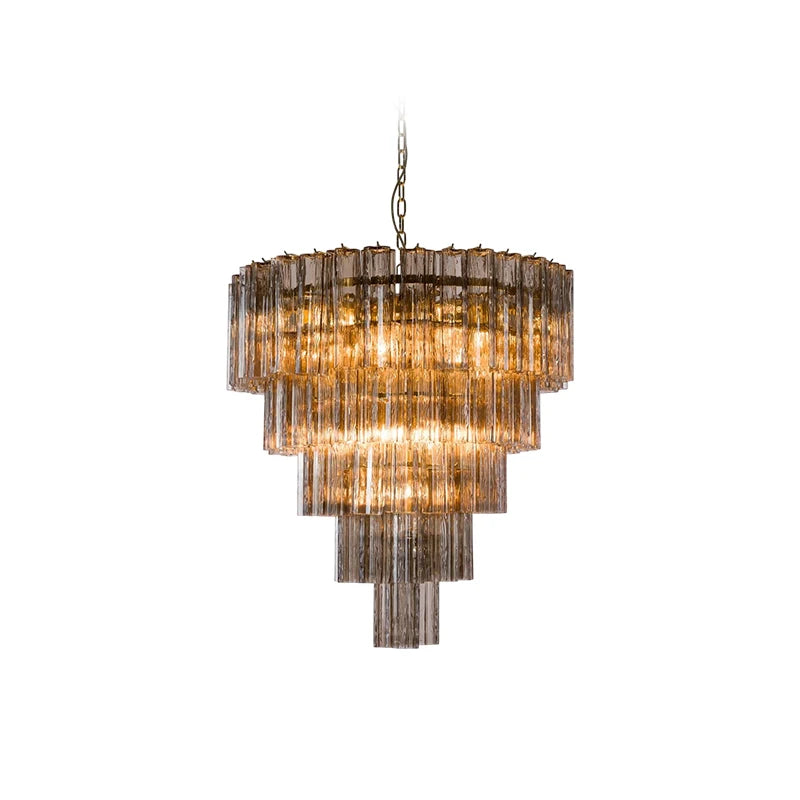 Pink Beauty Glass Art E14 2026 Chandelier Lighting Suspension Luminaire Lampen French Design Hanging Light For Dinning Room