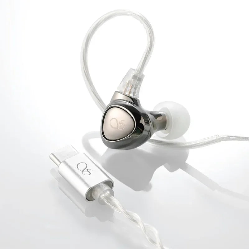 SHANLING SONO 2DD+1BA Triple Hybrid Driver In-Ear Monitor Earphone IEM Hi-Res Audio 0.78mm Interchangeable Cable Wired Earbuds