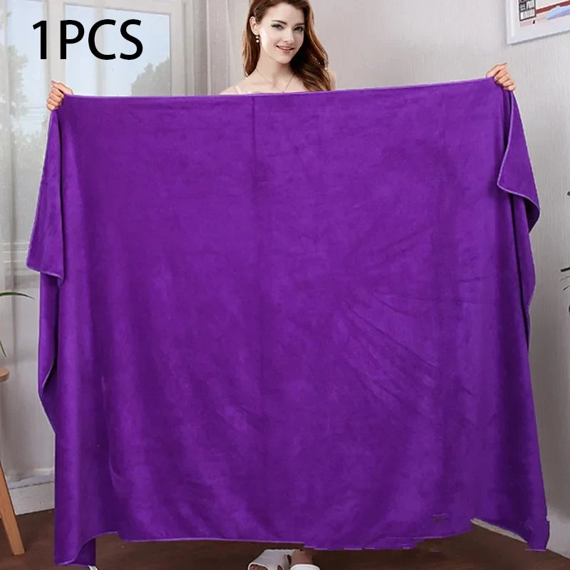 Beauty Salon Bath Towel Massage Home and Soft Double-Sided Thickened Non-Linting Quick-Drying Soft Sports Sweat-Absorbent Towel