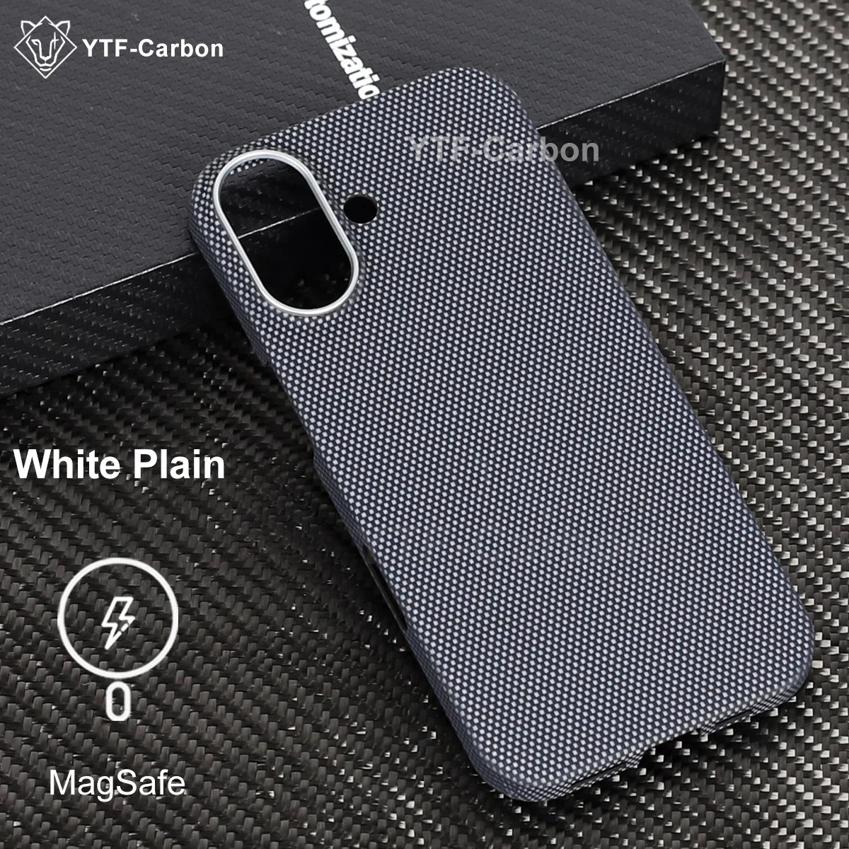 YTF-Carbon Magnetic Case For iPhone 17 17Pro Aramid Carbon Fiber Cover For Magsafe 17ProMax 17Air Cover Mobile Phone Accessories