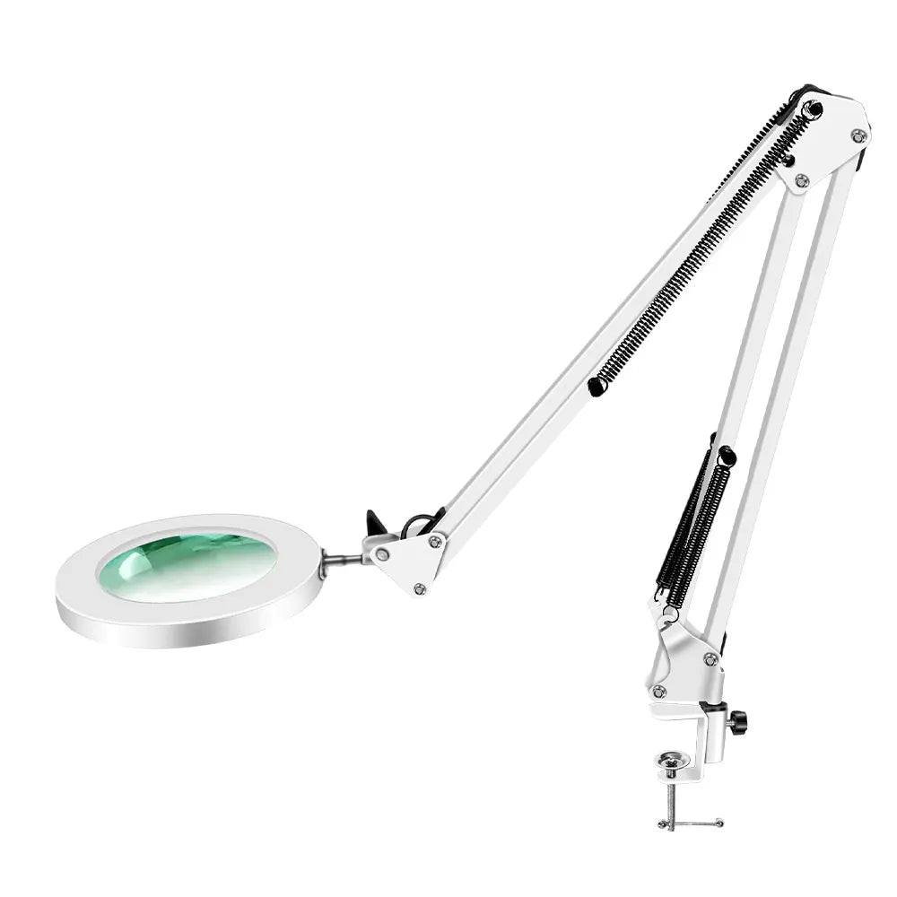 2025 New 8X/10X Illuminated Magnifier USB 3 Colors LED Magnifying Glass for Soldering Iron Repair/Table Lamp/Skincare Beauty