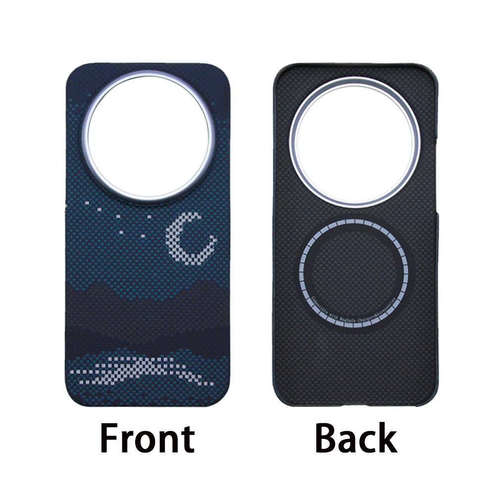Aramid Carbon Fiber Case for Xiaomi 17 Ultra Cases Ultra-thin Shock-proof Aramid Fiber Cover Protective Shell Phone Accessories