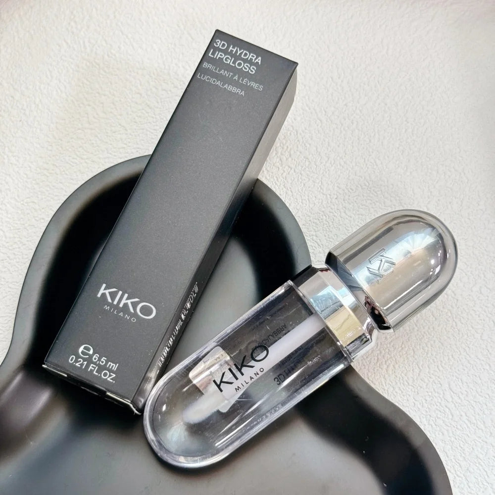 KIKO Milano Long Lasting Oil Control Weightless Wet Dry Powder 3D Hydra Glossy Shine Lip Gloss KIKO Eyeshadow Beauty Makeup Gift